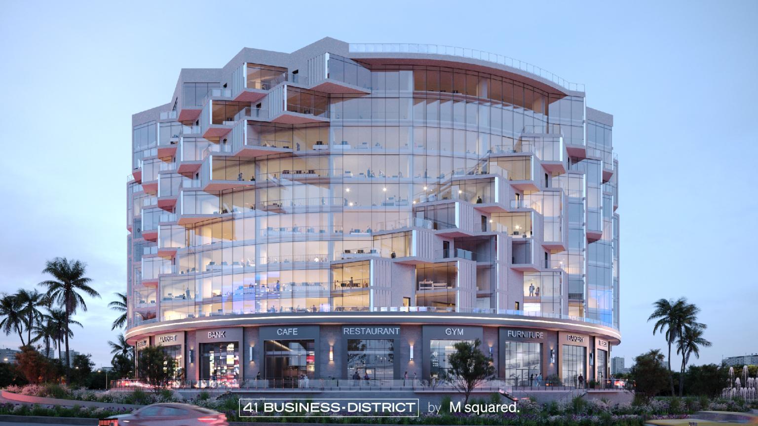 41 بيزنس ديستريكت القاهرة الجديدة ام سكوير للتطوير العقاري – 41 Business District New Cairo