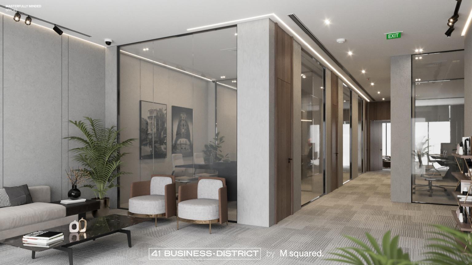 41 بيزنس ديستريكت القاهرة الجديدة ام سكوير للتطوير العقاري – 41 Business District New Cairo