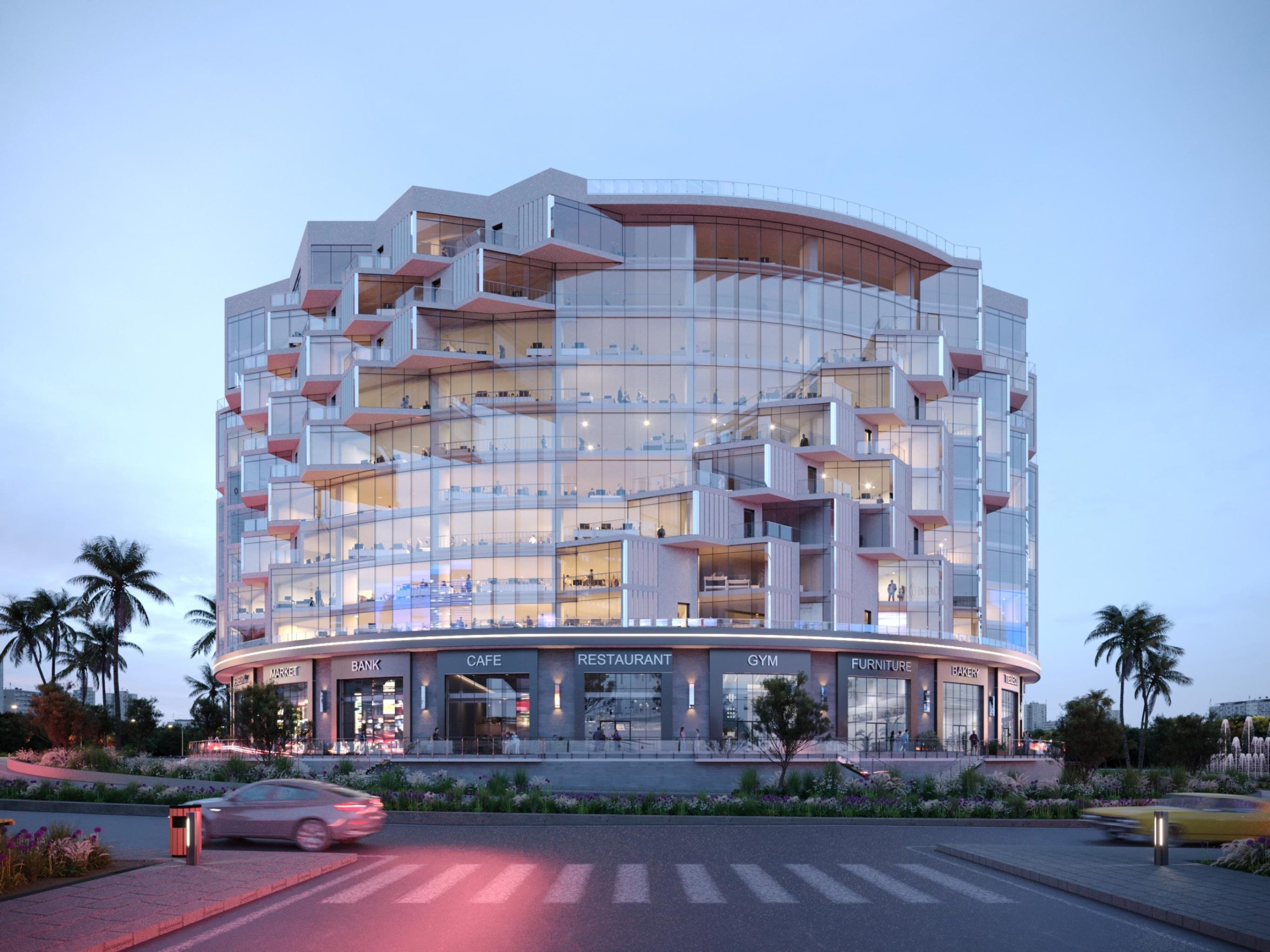 41 بيزنس ديستريكت القاهرة الجديدة ام سكوير للتطوير العقاري – 41 Business District New Cairo