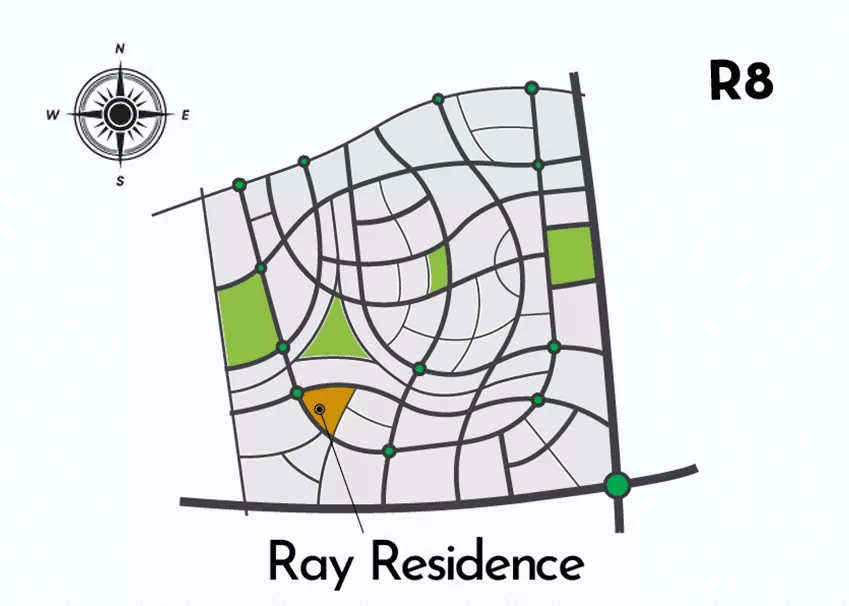 شقة مساحة 185م دور اول مقدم 10% بأرخص سعر للمتر في مشروع راي ريزيدنس