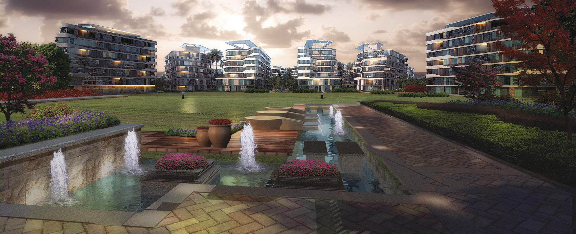 كمبوند ذا ليكس بلوم فيلدز المستقبل تطوير مصر – The Lakes Bloomfields Mostakbal City