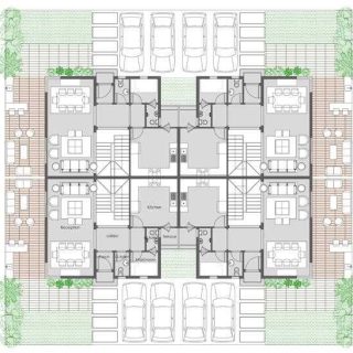 Lugar New Zayed Compound Gates Development