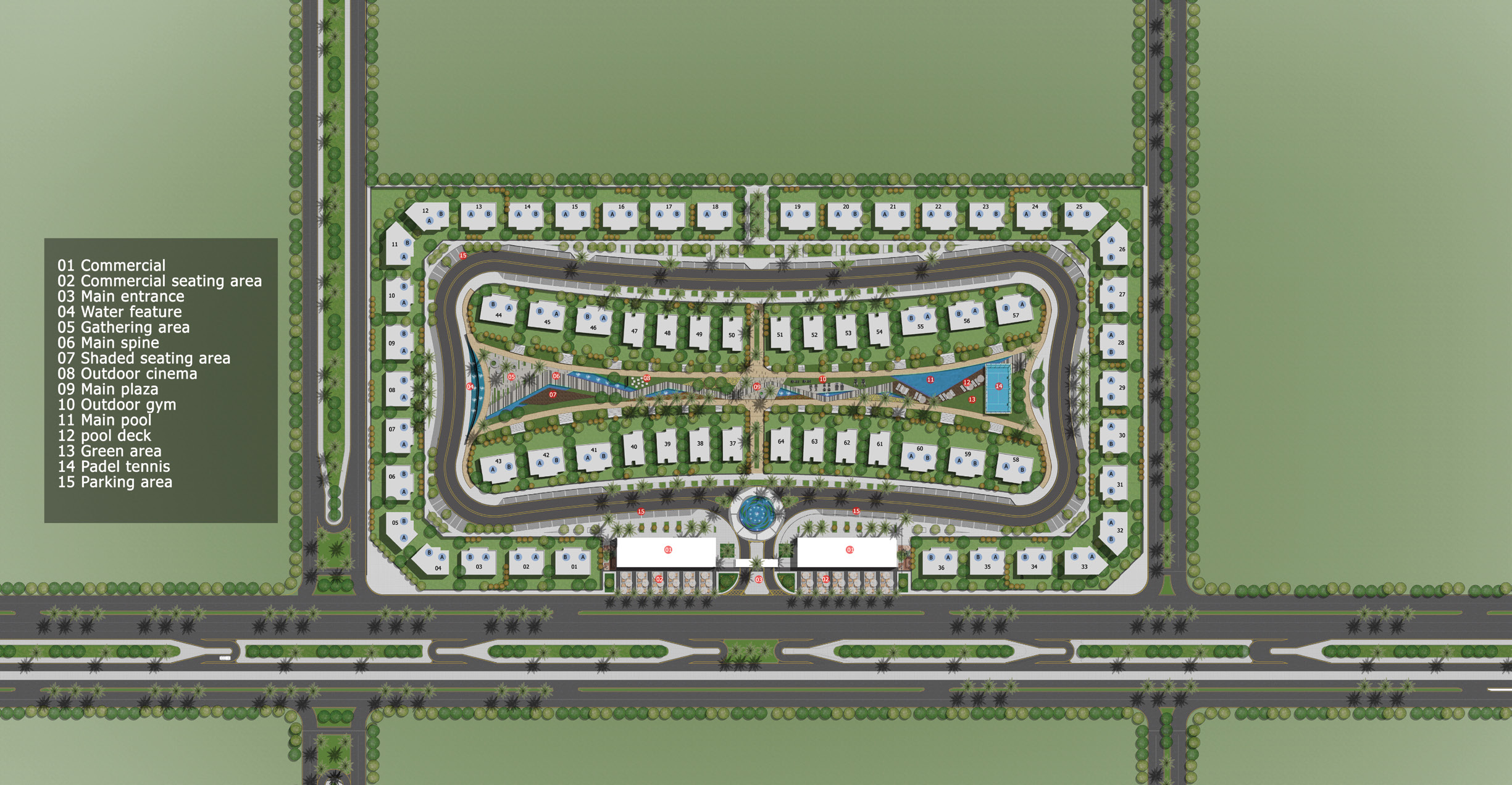 Zayard Elite Compound New Zayed Palmier