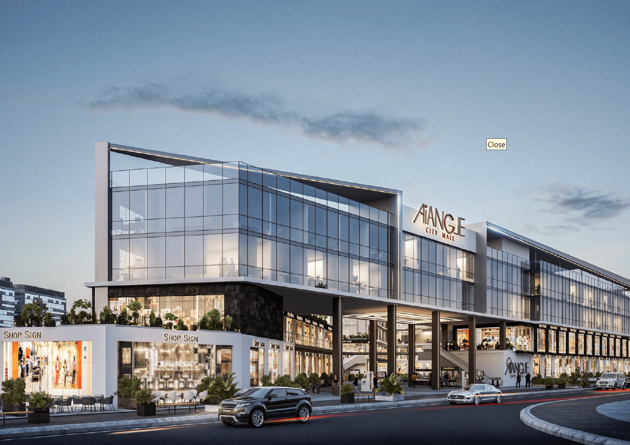 Ai Angle City New Cairo Mall Jiwa Developments