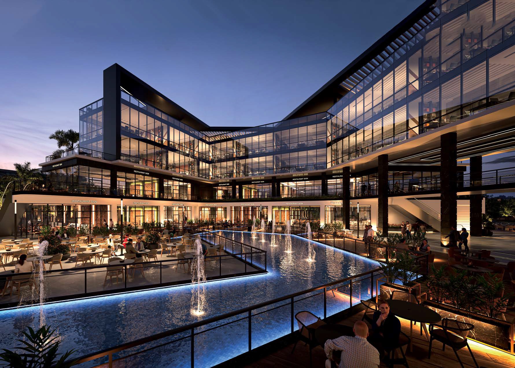 Ai Angle City New Cairo Mall Jiwa Developments