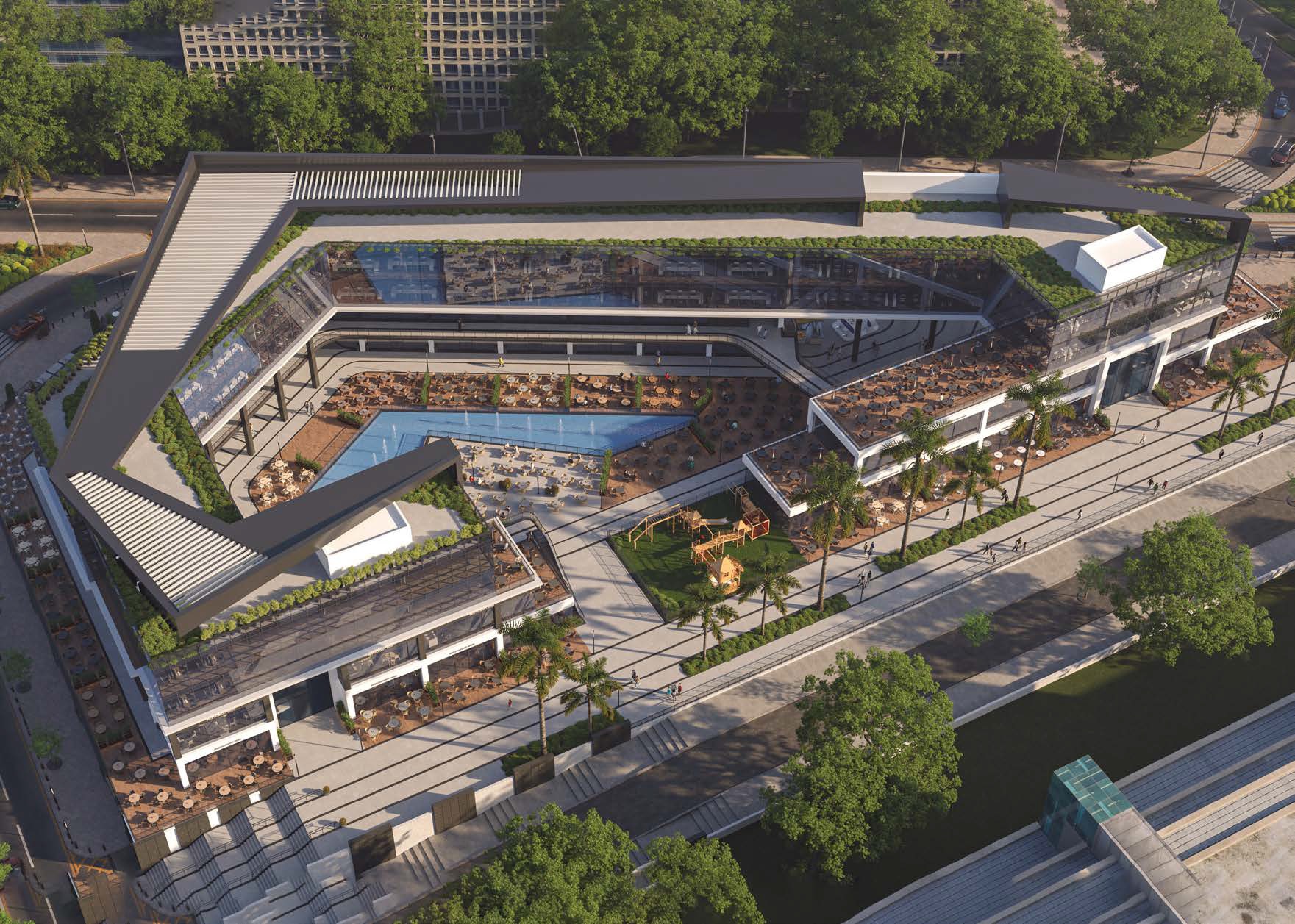 Ai Angle City New Cairo Mall Jiwa Developments