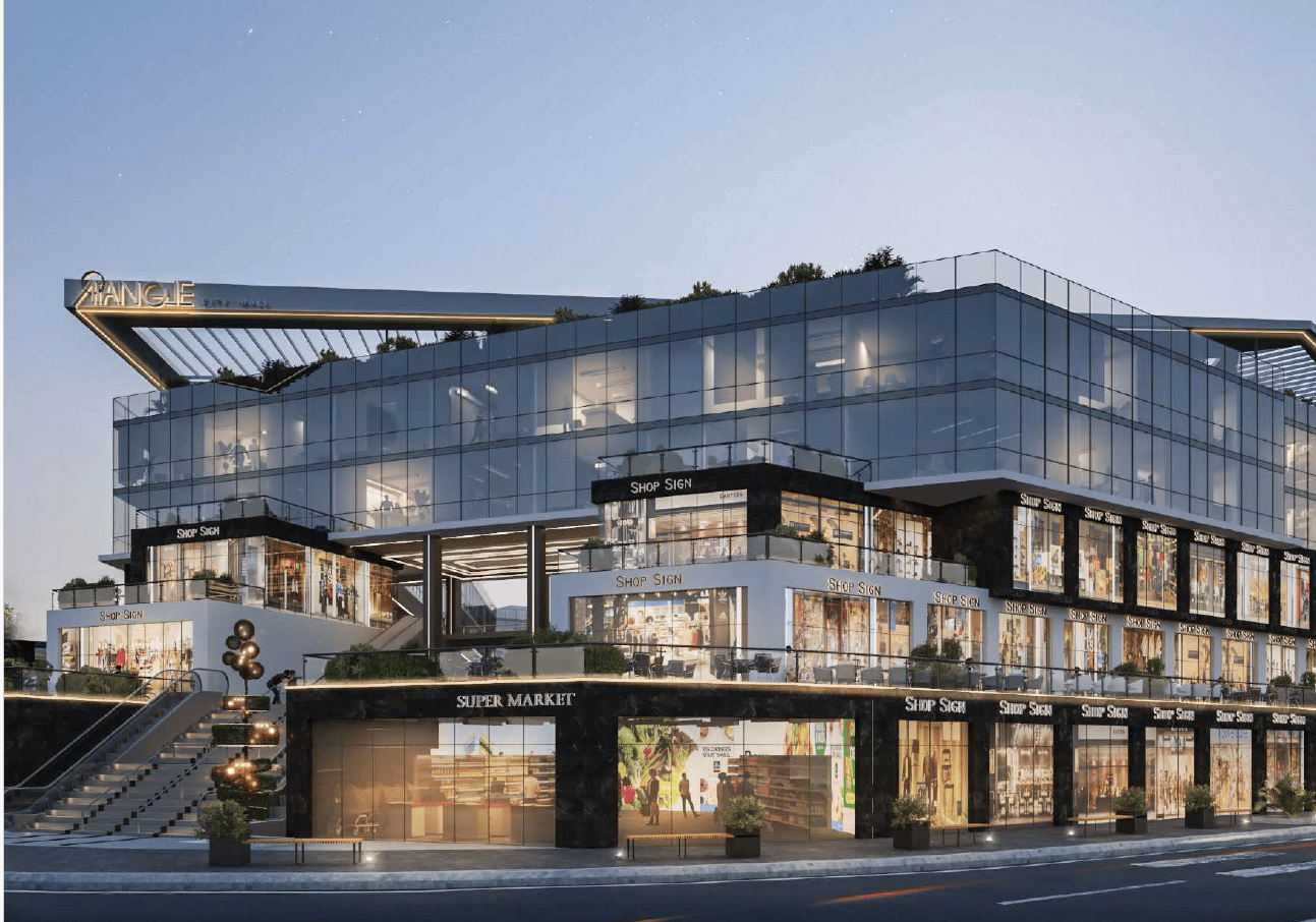 Ai Angle City New Cairo Mall Jiwa Developments