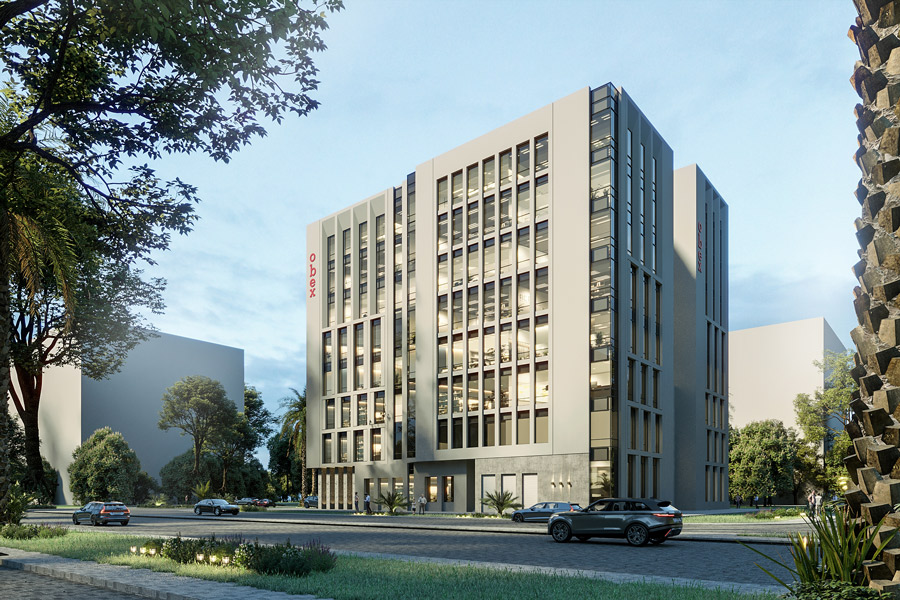 Obex Business Hub New Capital Mall Jadeer Group