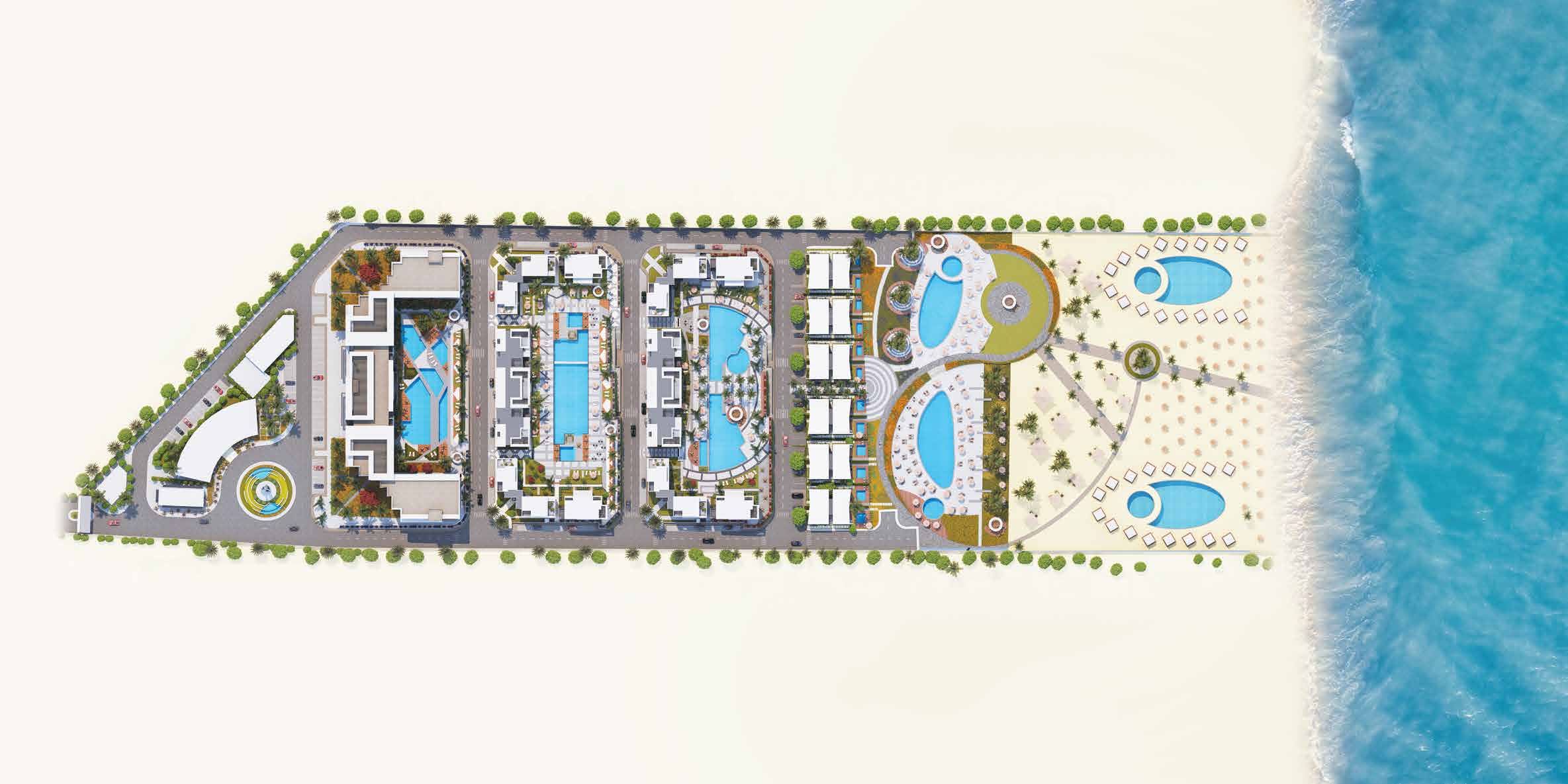 قرية رمال الساحل الشمالي مزيان العقارية – Remal North coast Resort