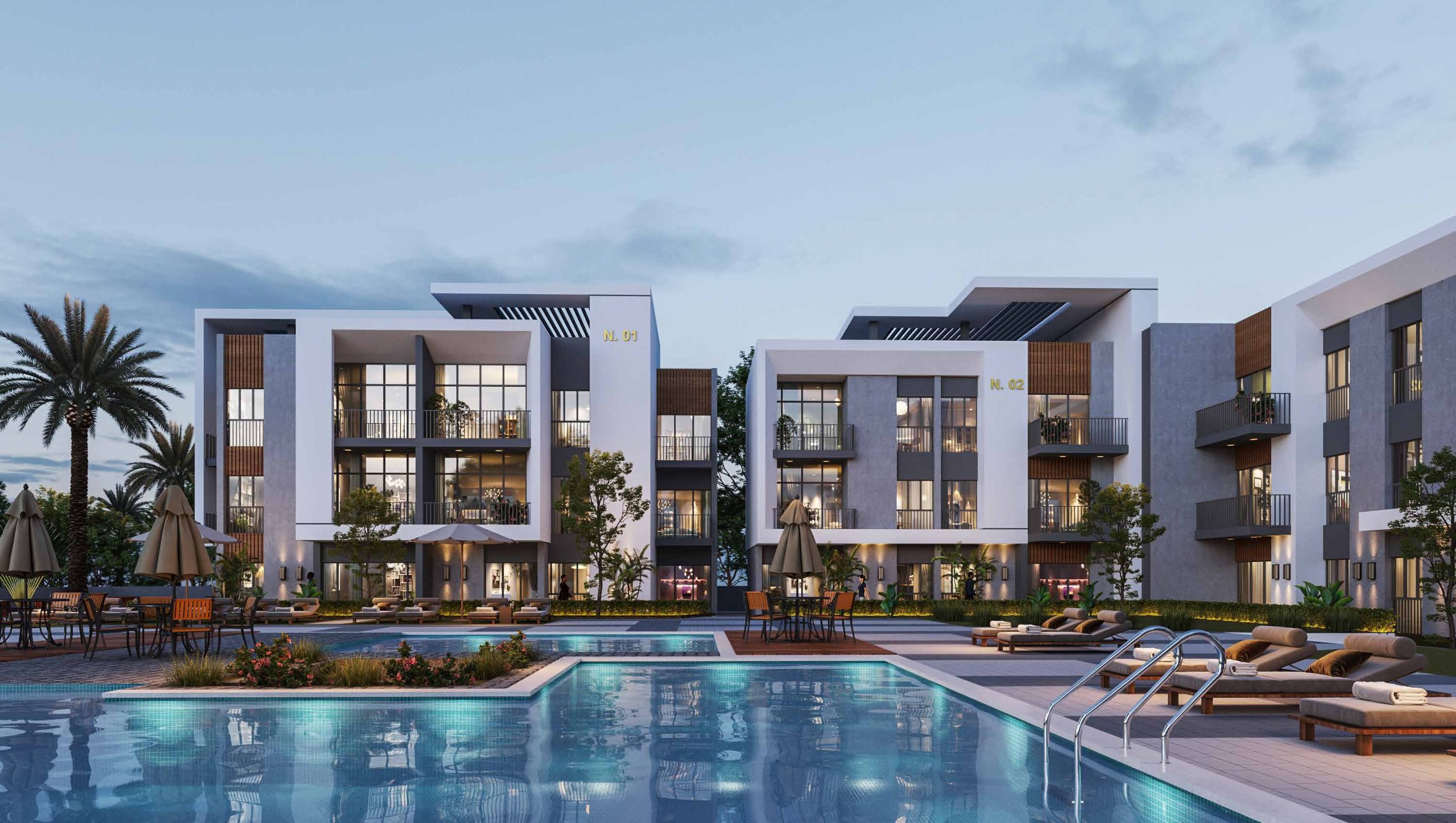 قرية رمال الساحل الشمالي مزيان العقارية – Remal North coast Resort