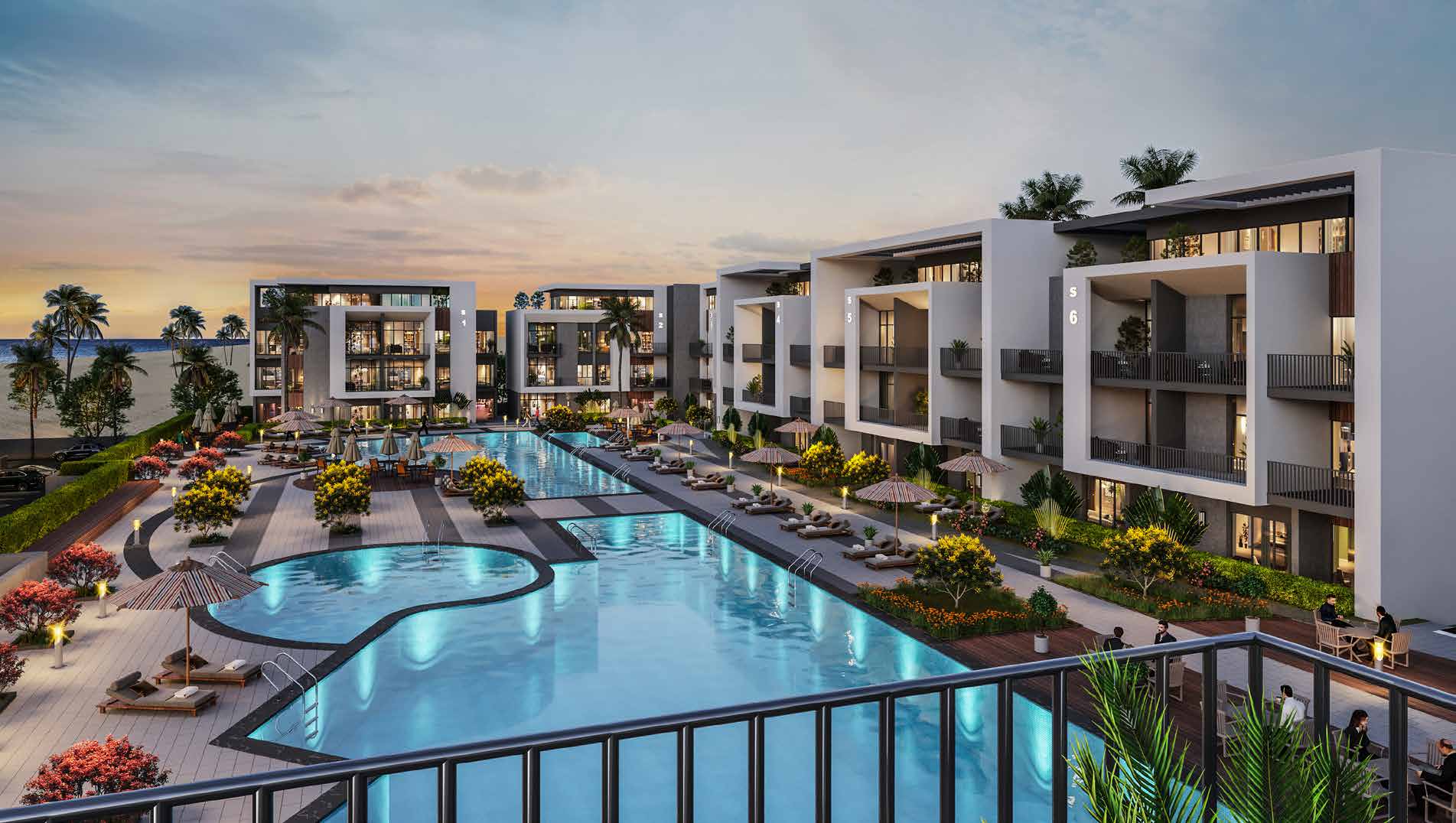 قرية رمال الساحل الشمالي مزيان العقارية – Remal North coast Resort