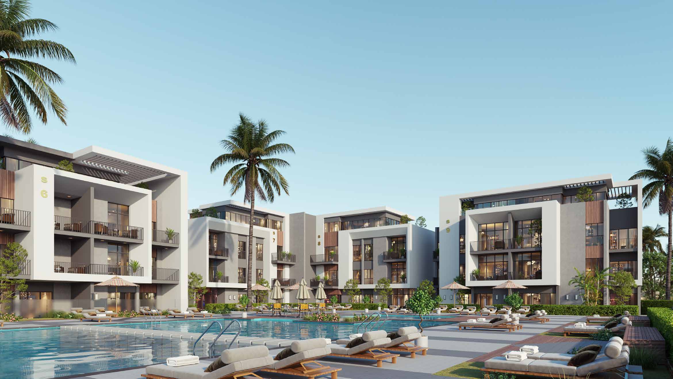 قرية رمال الساحل الشمالي مزيان العقارية – Remal North coast Resort