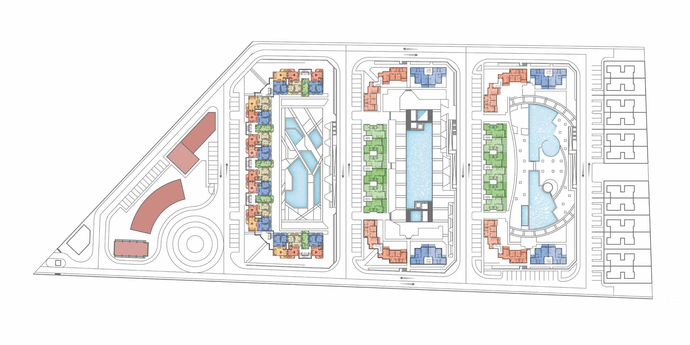 قرية رمال الساحل الشمالي مزيان العقارية – Remal North coast Resort