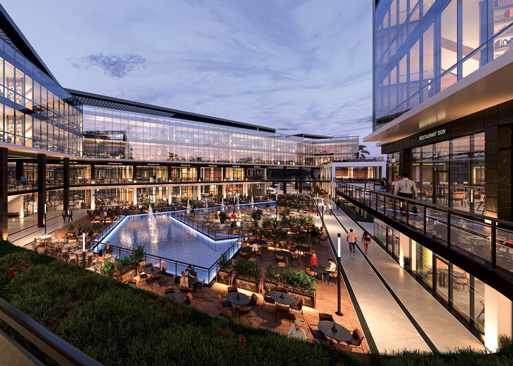 Ai Angle City New Cairo Mall Jiwa Developments