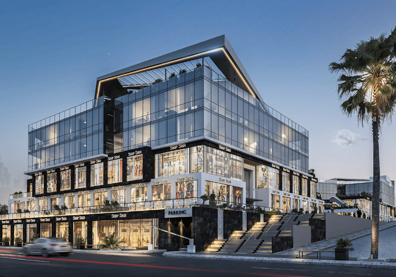 Ai Angle City New Cairo Mall Jiwa Developments