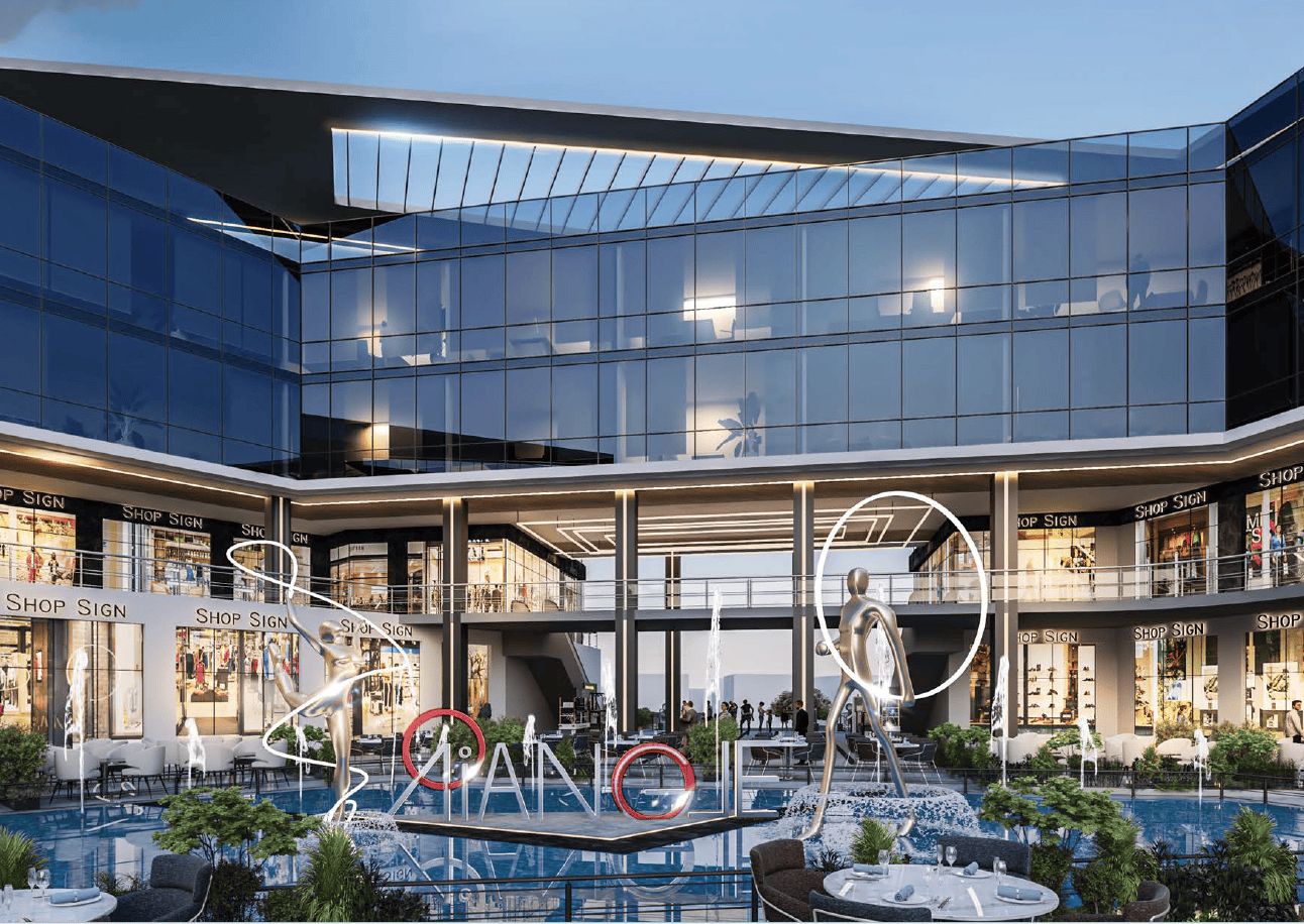 Ai Angle City New Cairo Mall Jiwa Developments