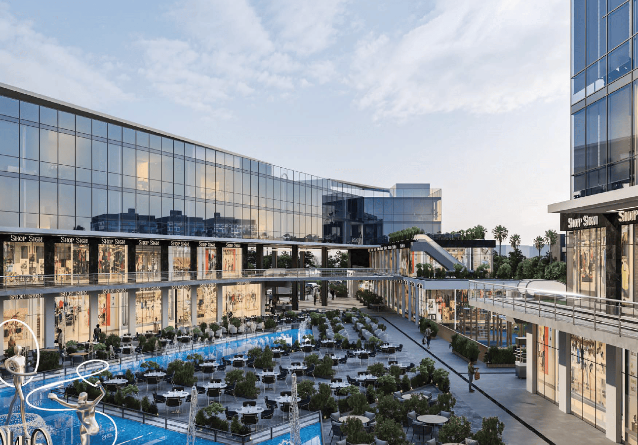 Ai Angle City New Cairo Mall Jiwa Developments