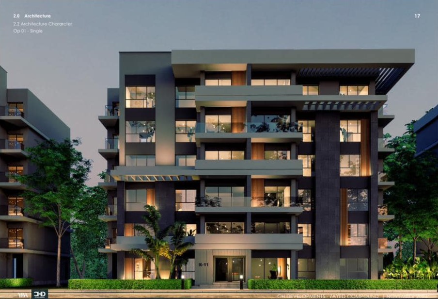 la colina compound Sheikh Zayed Capital Hills Developments