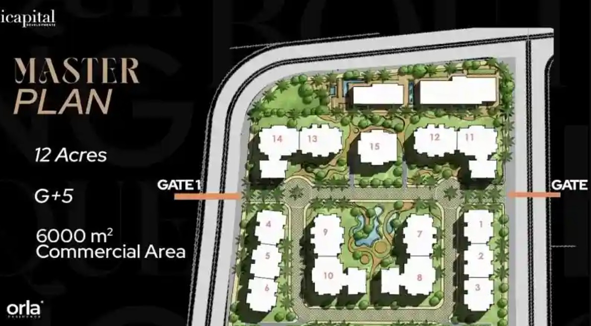 Hurry to buy a 115 meter apartment in Orla Compound