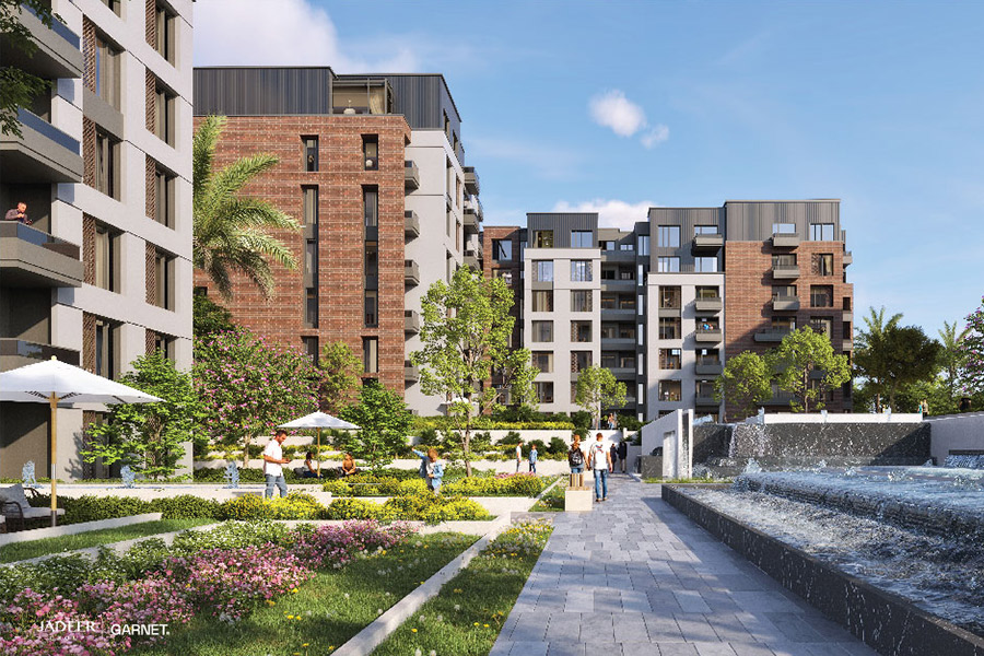 Garnet Residence Compound New Cairo Jadeer Group