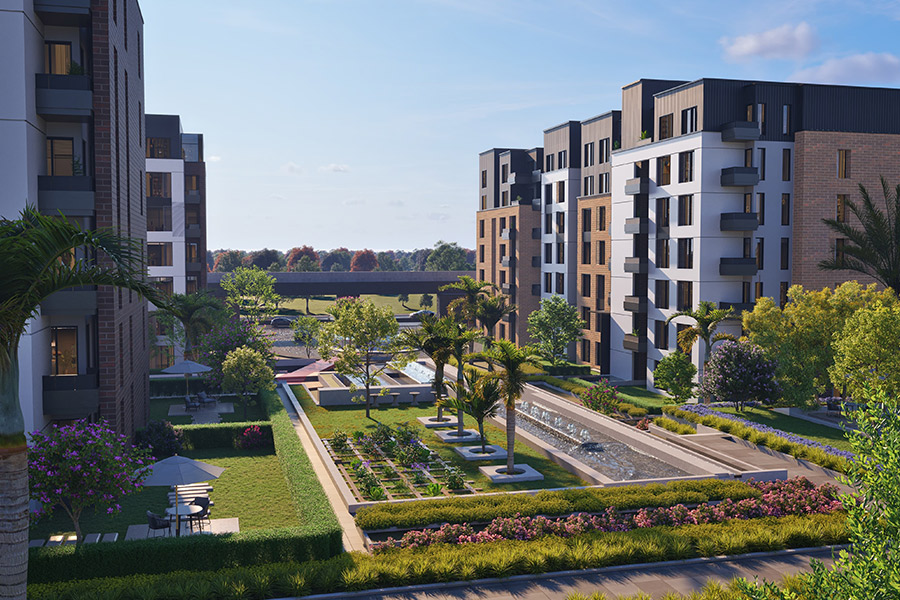 Garnet Residence Compound New Cairo Jadeer Group