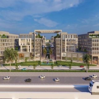 147m store for sale in Central Mall Fifth Settlement project at imaginary price