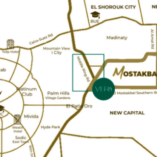 بسعر مغري فيلا 260م بكمبوند فيرا المستقبل فيو رائع