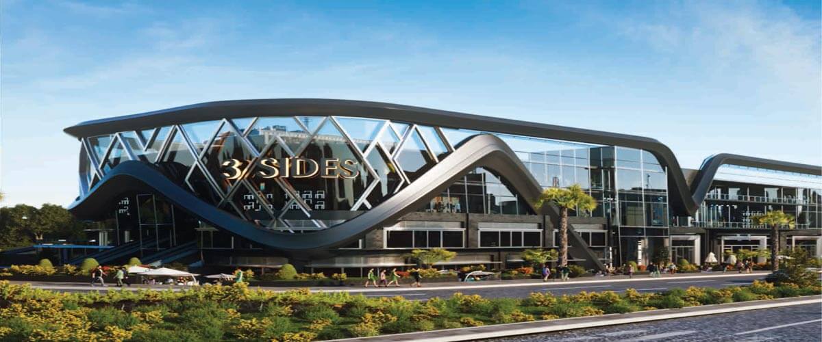 Shops for sale at Three Sides 80 meters