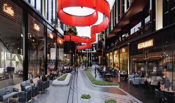 Own an office in City Hall Mall with an area of 90 meters