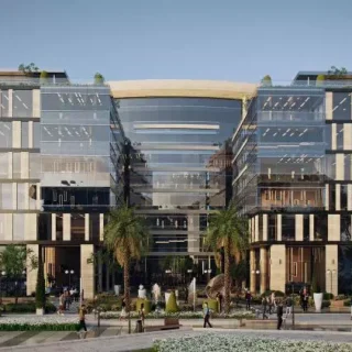 للبيع بالتقسيط مكتب 80 متر في اوكان العاصمة الجديدة