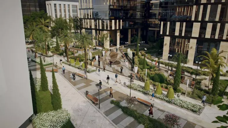 للبيع بالتقسيط مكتب 80 متر في اوكان العاصمة الجديدة