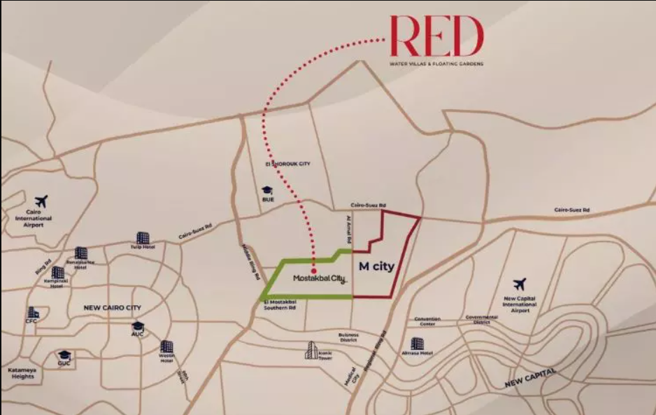 RED Mostakbal City Compound Cornerstone