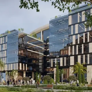 للبيع بالتقسيط مكتب 80 متر في اوكان العاصمة الجديدة