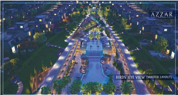 A great 236m townhouse for sale at an attractive price in Azzar 2 Fifth Settlement