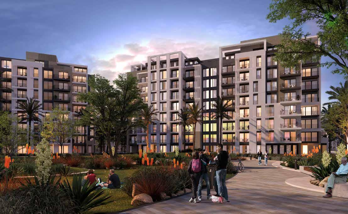 شقة مميزه للبيع في كمبوند زيد ايست كلوب سايد التجمع