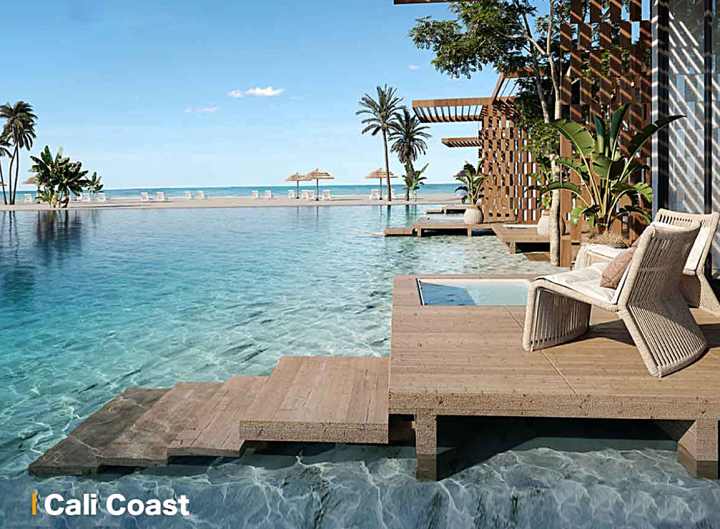 For sale in installments a 125 meter chalet in Cali Coast North Coast