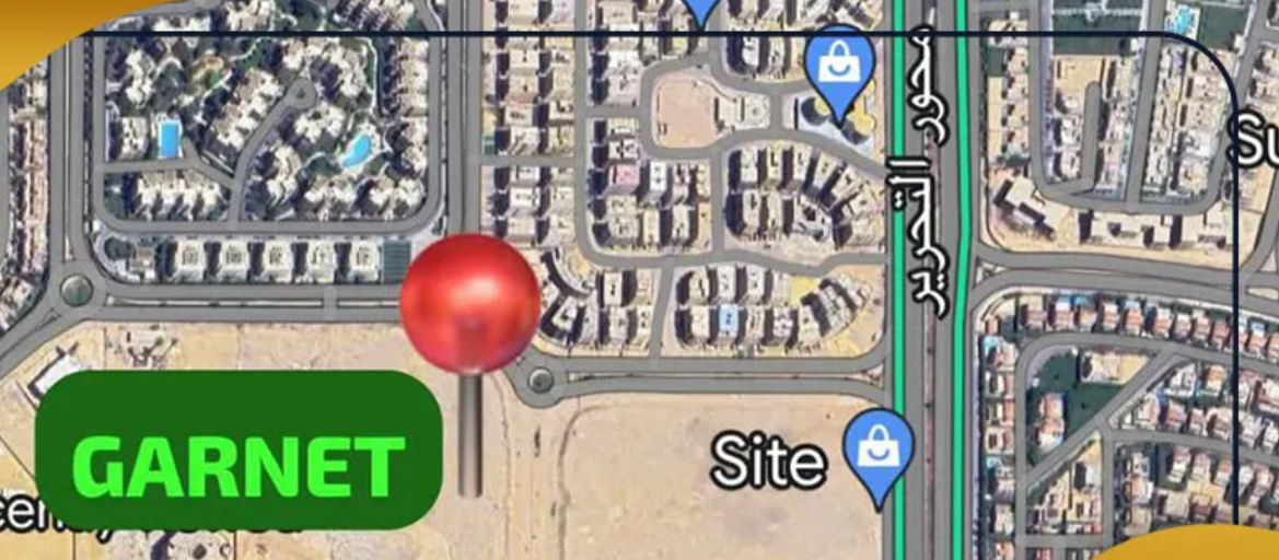 A wonderful 180m apartment for sale in a very special location within Garnet Residence Fifth Settlement