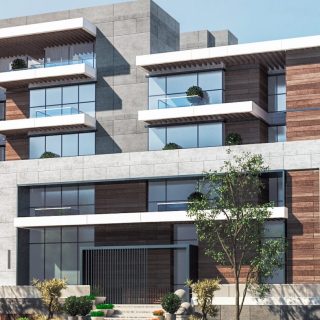 Own your apartment in Al Jazi Gardens compound 215m