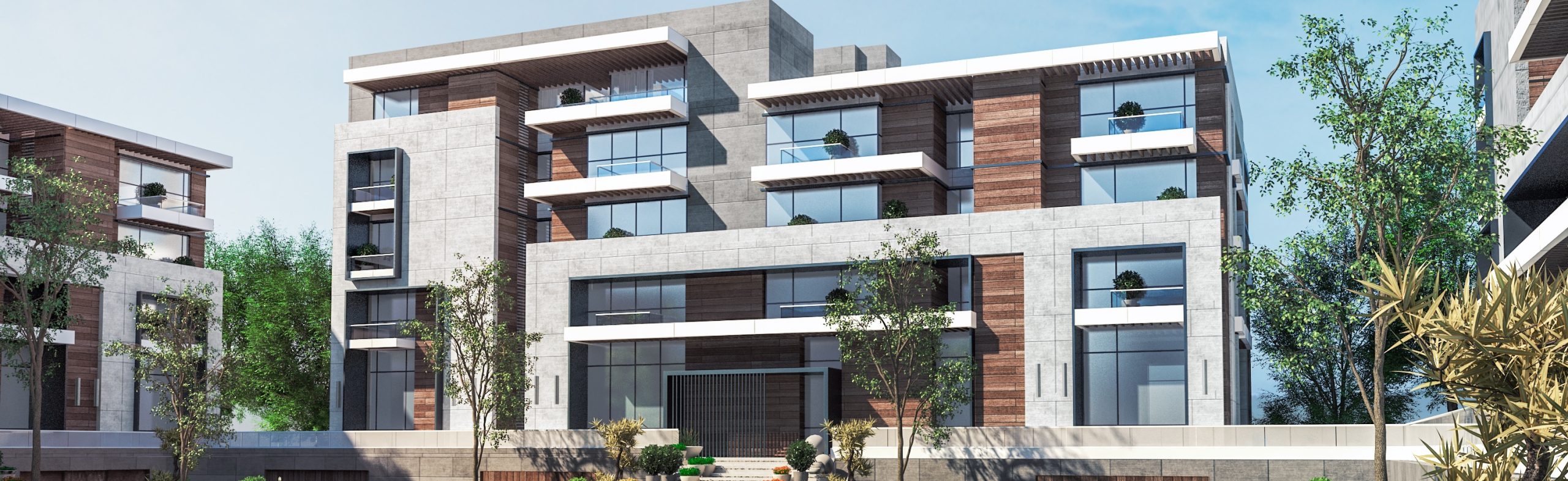 Own your apartment in Al Jazi Gardens compound 215m