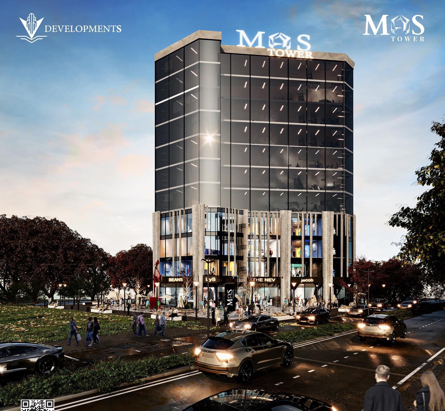 Mas Tower New Capital Mall V Development