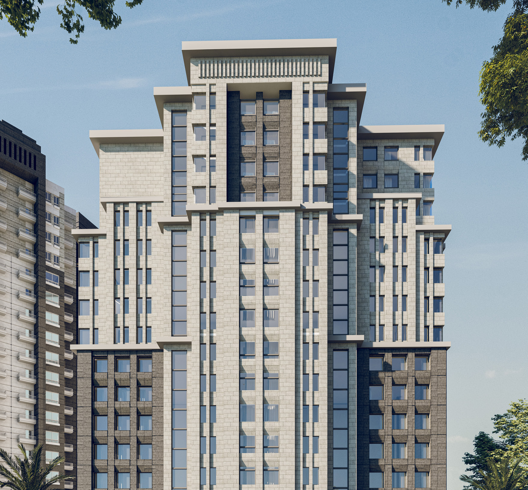 مشروع ماسبيرو بيزنس تاور سيتي إيدج – Maspero Business Tower