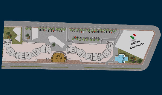 مشروع ماسبيرو بيزنس تاور سيتي إيدج – Maspero Business Tower