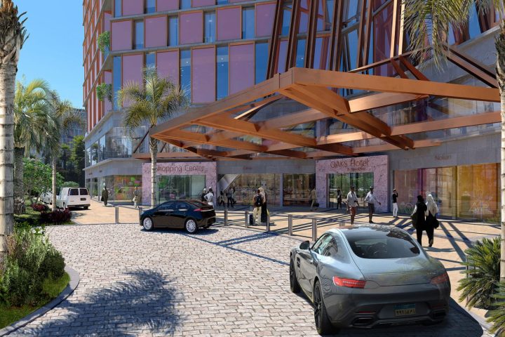 Invest in a 64 meter commercial unit in Oaks Egypt Tower