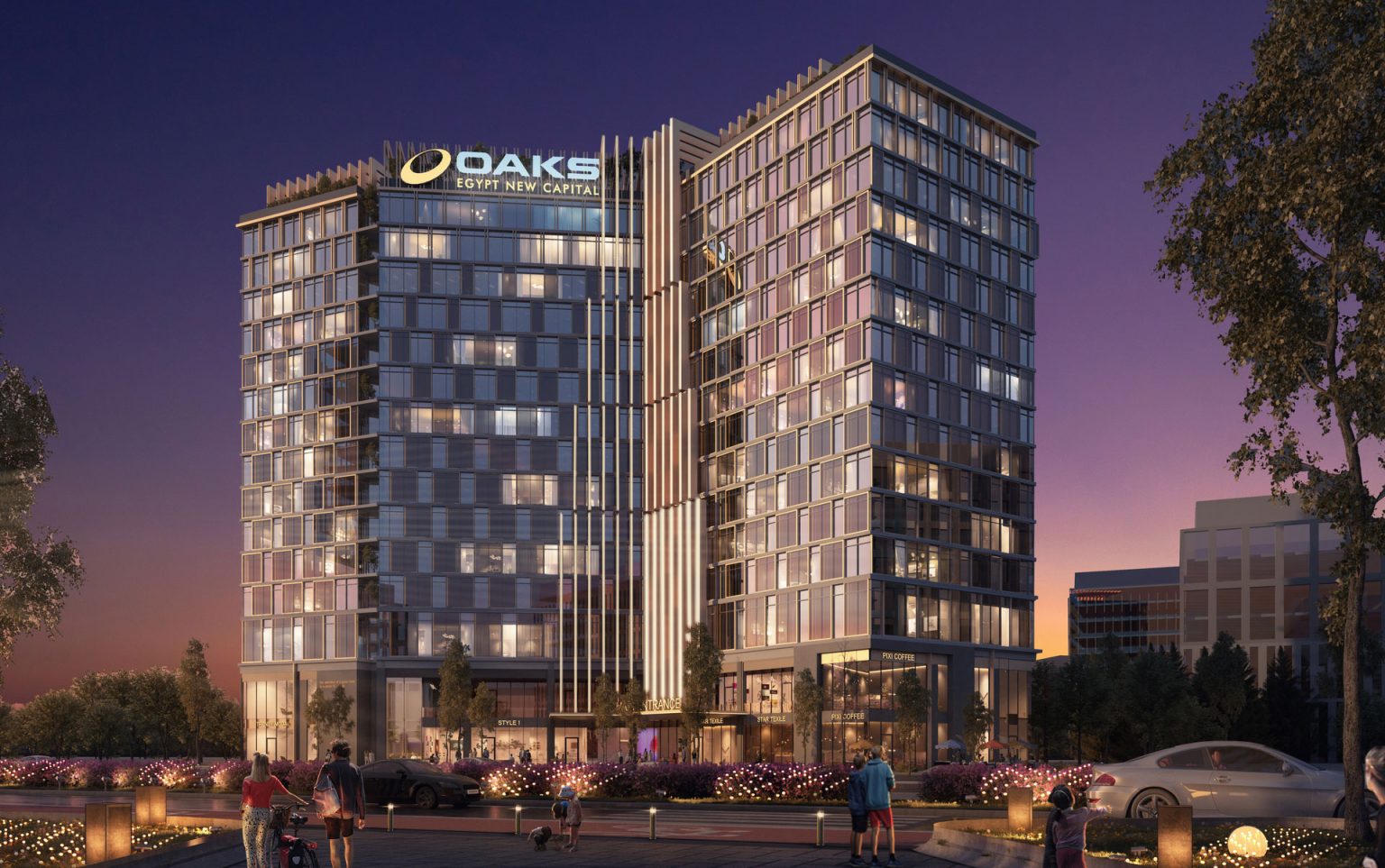 An excellent 75 meter shop offer for sale in Oaks Egypt Tower in a prime location