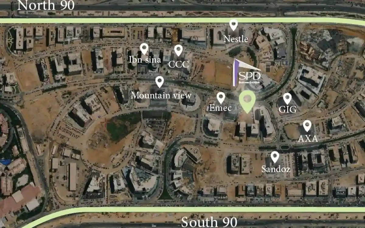 بالقاهرة الجديدة احجز محل في مول اس بي دي بمساحة 125 متر