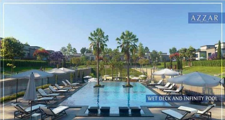 Seize the opportunity and get a large Townhouse 250 meter in Azzar 2 Compound