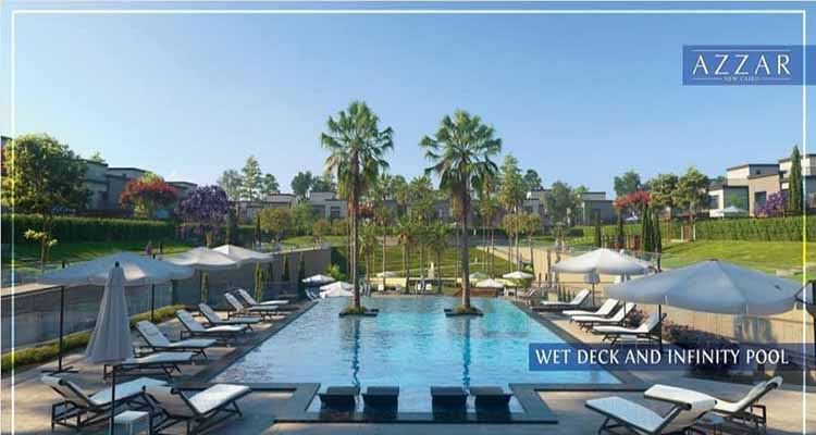 Live in Azzar 2 Fifth Settlement compound Townhouse 228 meter