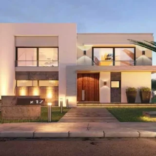 Own a villa in Quintas Gaya North Coast project with an area of 330 meters