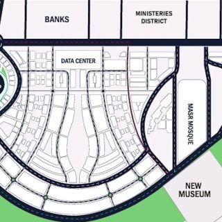 وحدات إدارية للبيع في ماسترو مول العاصمة الإدارية الجديدة 36 متر