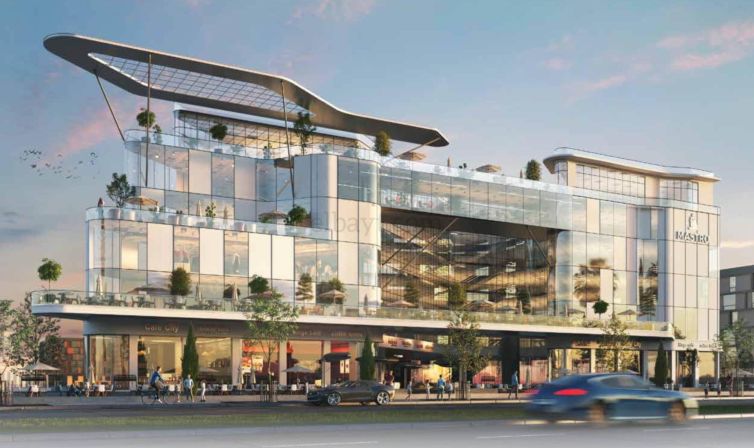 وحدات إدارية للبيع في ماسترو مول العاصمة الإدارية الجديدة 36 متر